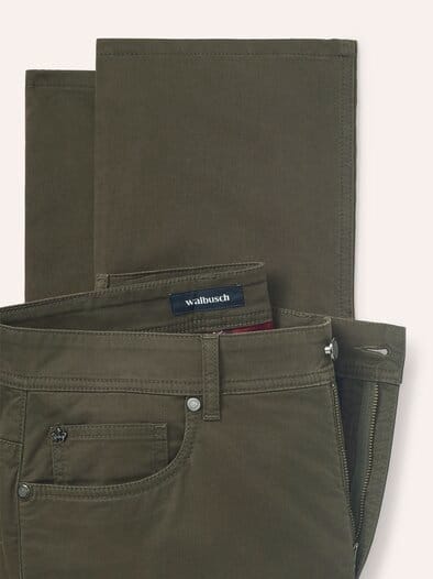 Extraglatt-Thermo Five Pocket Oliv