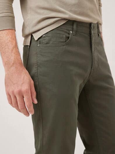 Extraglatt-Thermo Five Pocket Oliv
