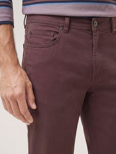 Extraglatt-Thermo Five Pocket Bordeaux