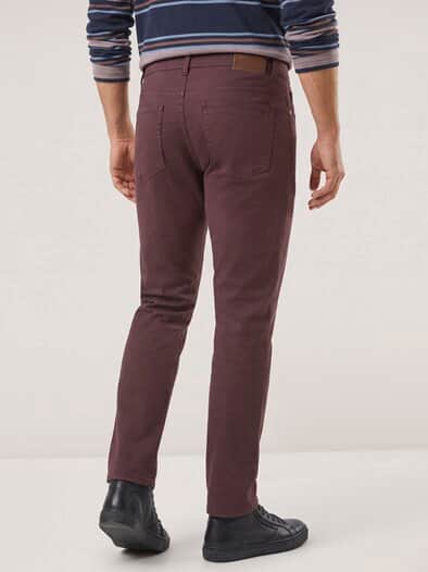 Extraglatt-Thermo Five Pocket Bordeaux