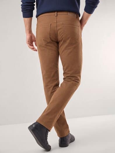 Extraglatt-Thermo Five Pocket Walnuss