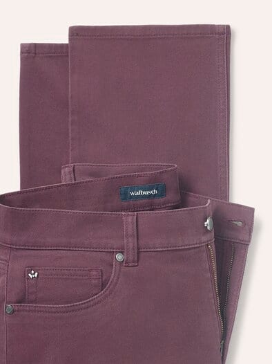 Wärmende Five Pocket Bordeaux