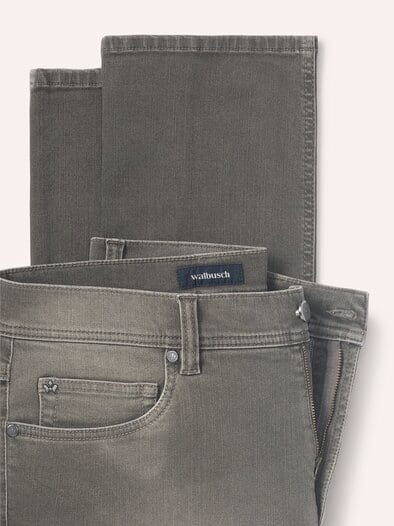 Husky-Jeans Five Pocket Braun