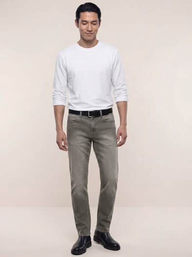 Husky-Jeans Five Pocket Braun