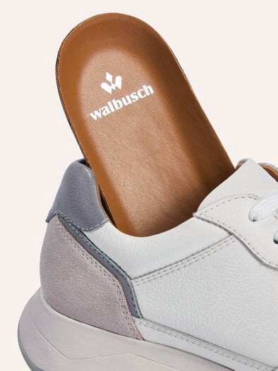 Leder Sneaker Weiß