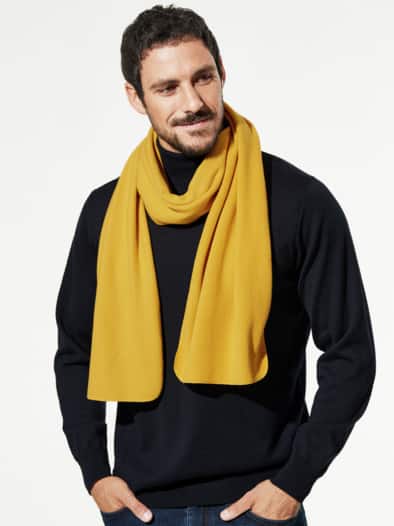 Fleece-Schal Safran