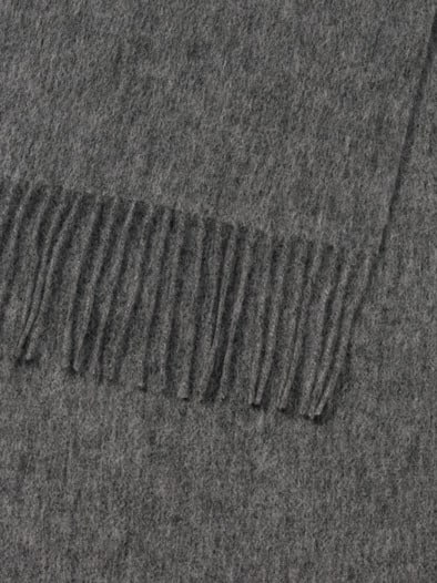 Uni Wollschal Grau