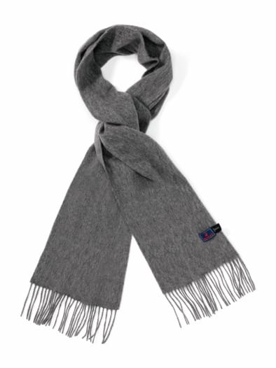 Uni Wollschal Grau