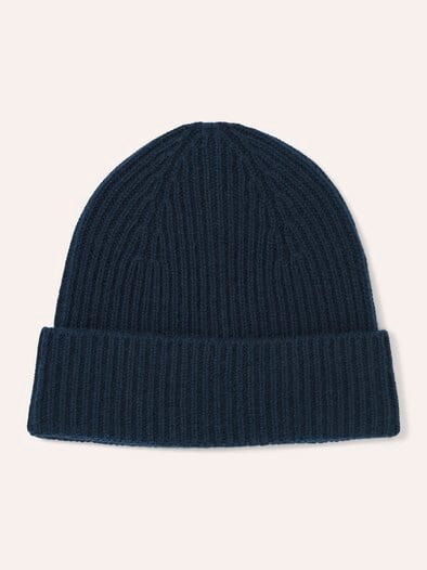 Cashmere Mütze Navy