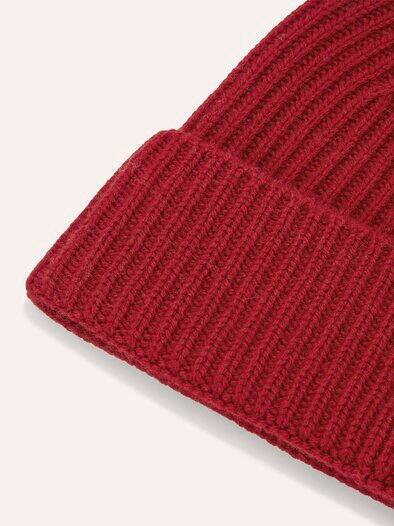 Cashmere Mütze Rot