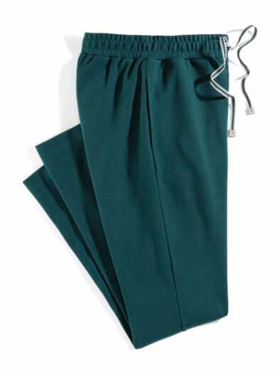 Baumwollstretch Hose Smaragd