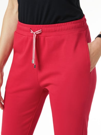 Baumwollstretch Hose Rot