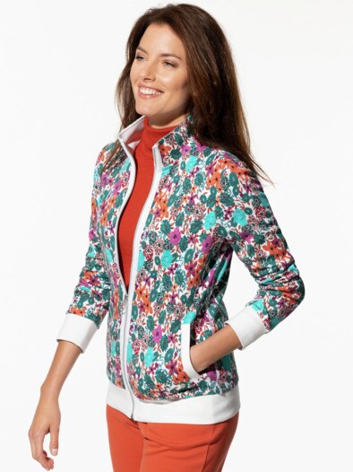 Freizeitjacke Baumwollstretch