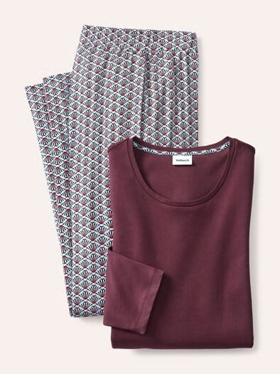 Pyjama Everynight Merlot Ornament