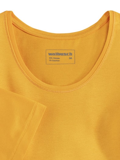 Viskose-Shirt Safran