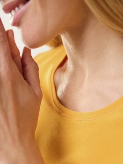 Viskose-Shirt Safran