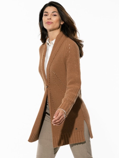 Patent-Strickjacke