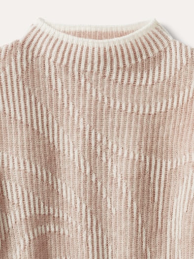 Kuschelgarn Pullover Vanise Natur/Offwhite