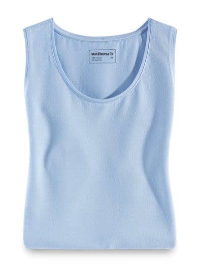 Viskose-Top Cashmere Blue