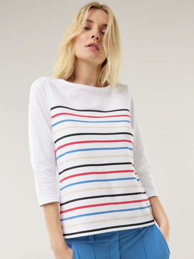 Ringelshirt-Softcotton Multicolor