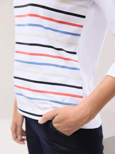 Ringelshirt-Softcotton Multicolor