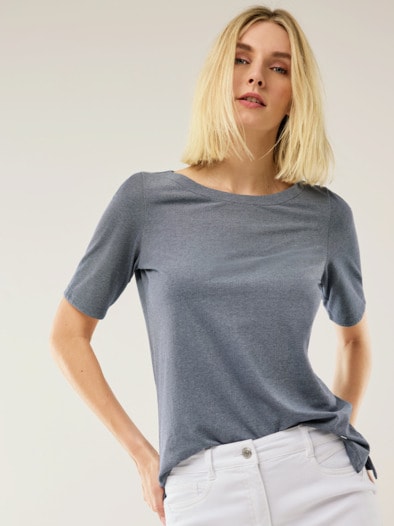 Extraglatt Shirt Marine