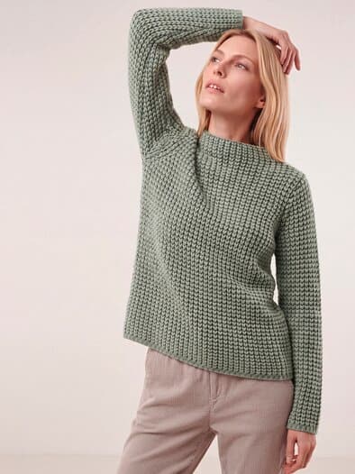 Pullover in Grobstrickoptik Helloliv