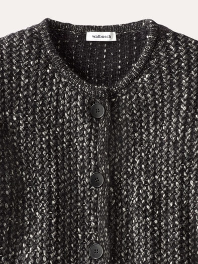 Cosy Strickjacke Bellino Schwarz