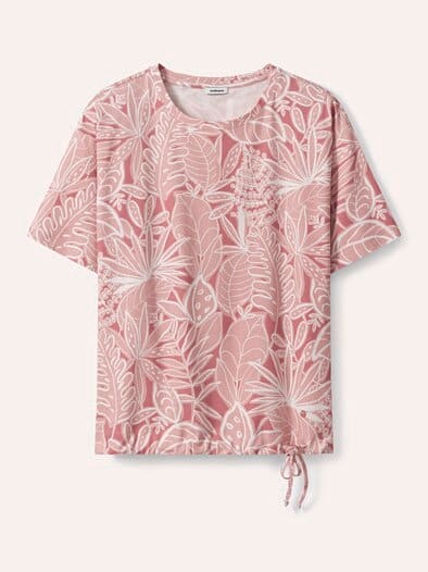 Blousonshirt Tropenwald Rosenholz