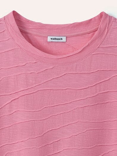 Strukturshirt Welle Nelke