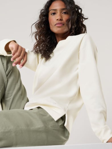 Edelbasic Sweatshirt Offwhite