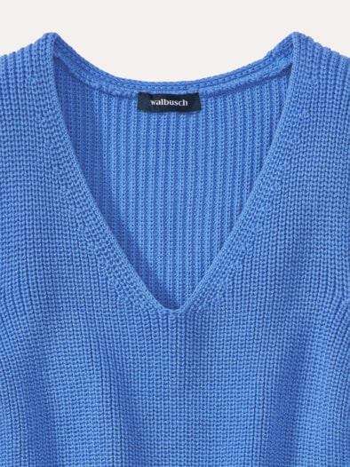 Pullunder Perfect Match Jeansblau