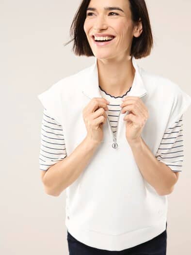 Troyer Pullunder Offwhite