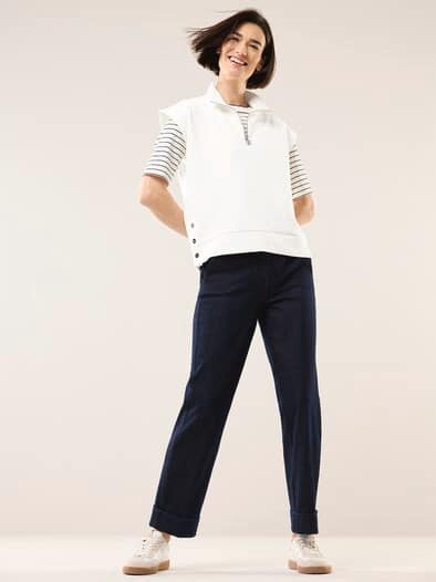 Troyer Pullunder Offwhite