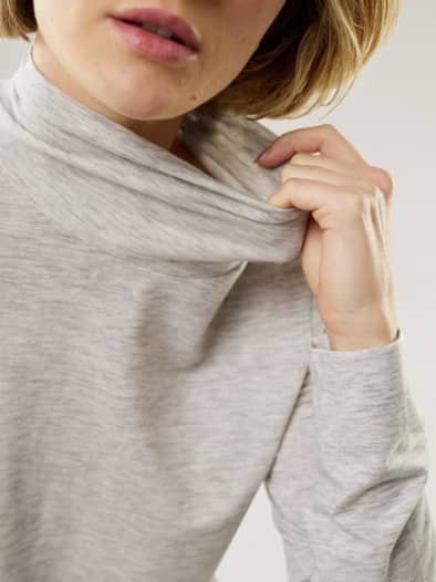 Premium Rolli Wollmix Grau Melange