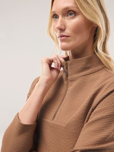 Troyer Sweatshirt Praline