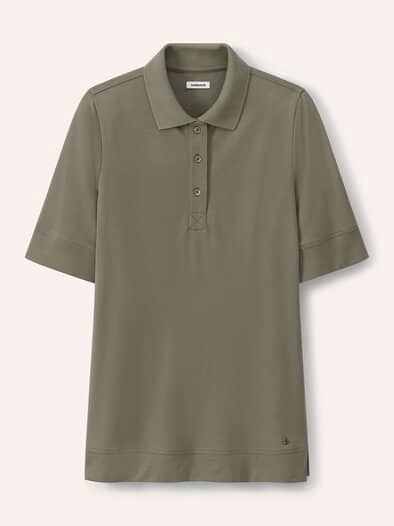 Pimacotton Basic Polo  Halbarm Khaki
