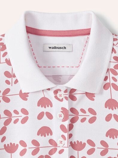Poloshirt Frischekick Tulpenspiel Rosenholz