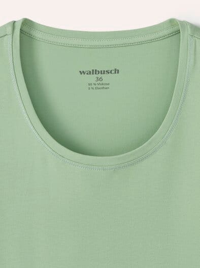 Viskose-Shirt Salbei