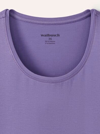 Viskose-Shirt Flieder