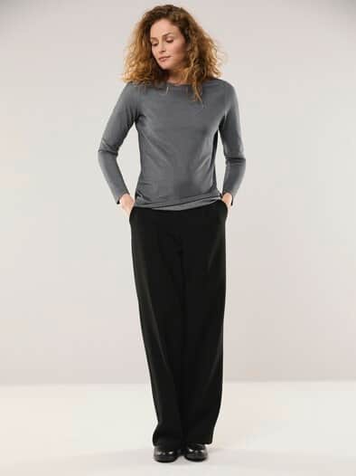 Wärmendes Shirt Schwarz