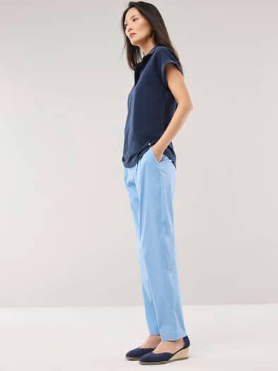 Poloshirt Edelmodal Nachtblau