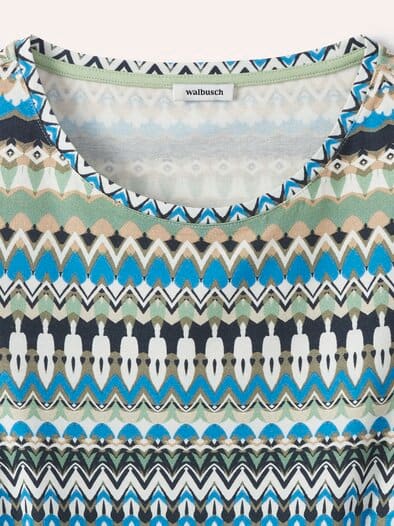 Blousonshirt Stadtsafari Multicolor Grün