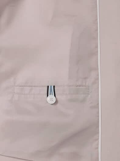 Kofferblazer in A-Linie Creme