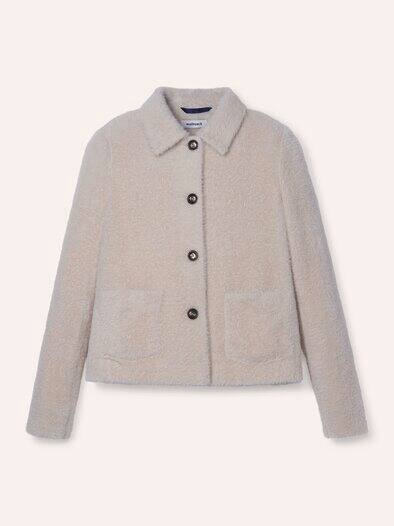 Flauschige Jacke Kitt