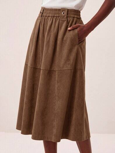 Veloursrock Cognac