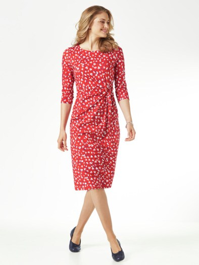 Jerseykleid Wickeloptik Jerseykleid Wickeloptik