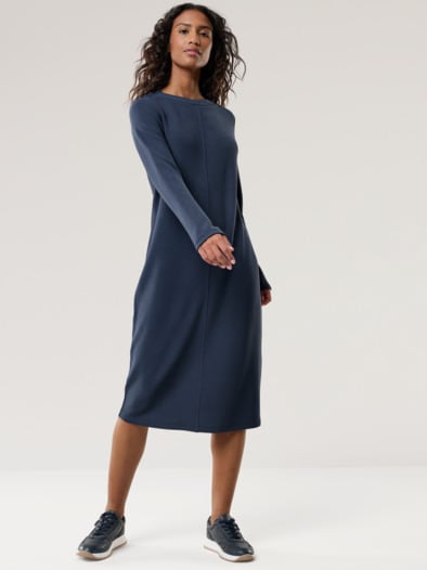 Jerseykleid Ottomanstruktur Marine