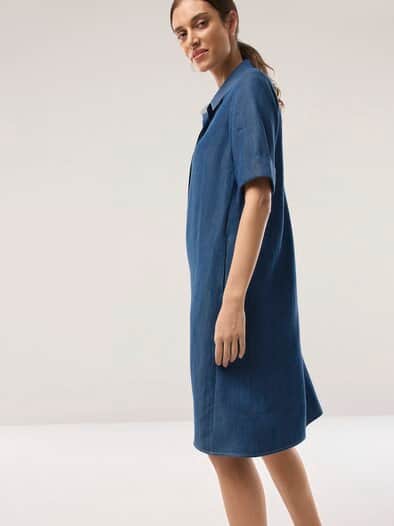 Tencelkleid Blau