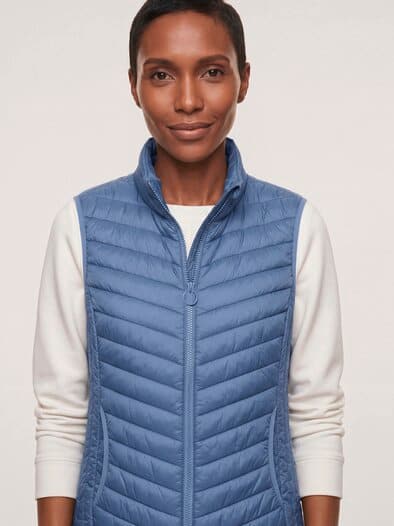 Steppweste Smokey Blue